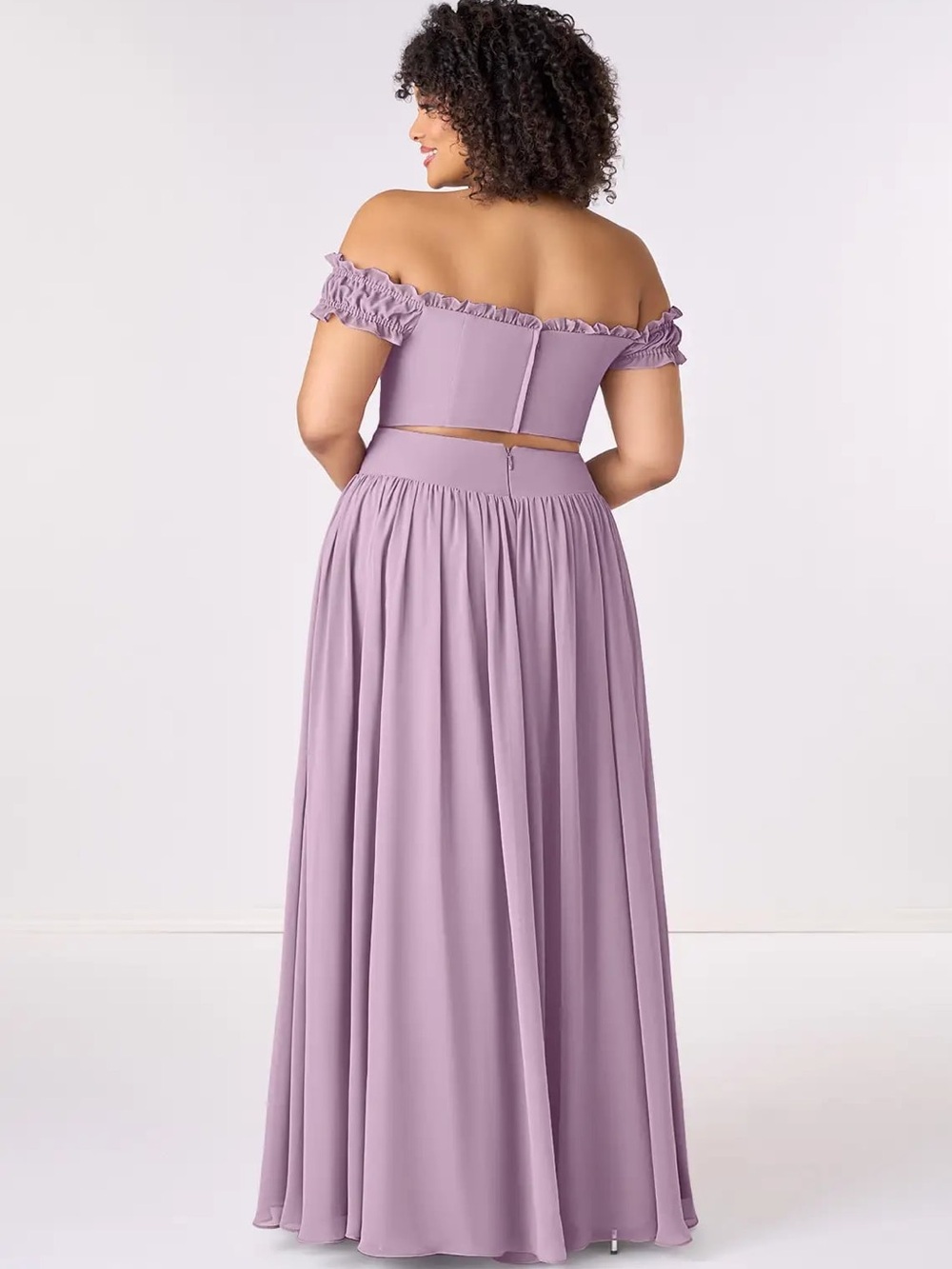 NWT Azazie Barbie 1010 Wisteria Bridesmaid Dress - Picture 3 of 10